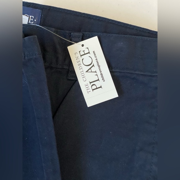 NWT The Children’s Place Navy Blue Dress Pants Size 14 - Picture 2 of 7